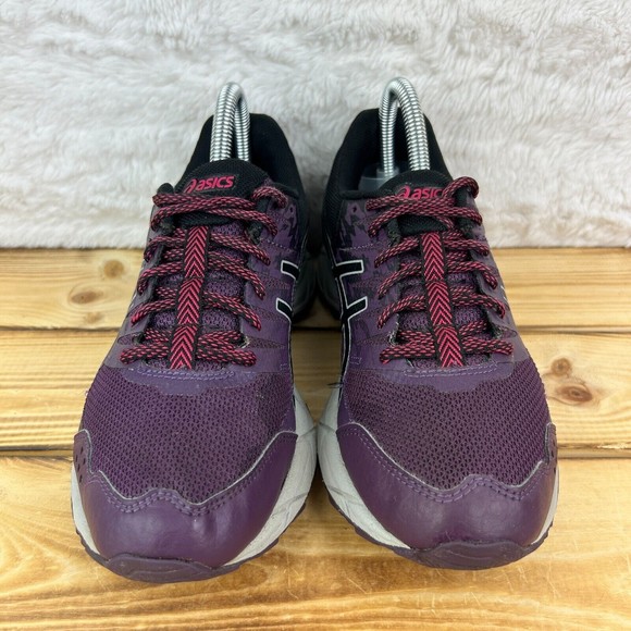 ASICS Gel-Sonoma 3 Womens Size 7 Purple Burgundy Athletic Running Shoes T774N - Picture 3 of 13